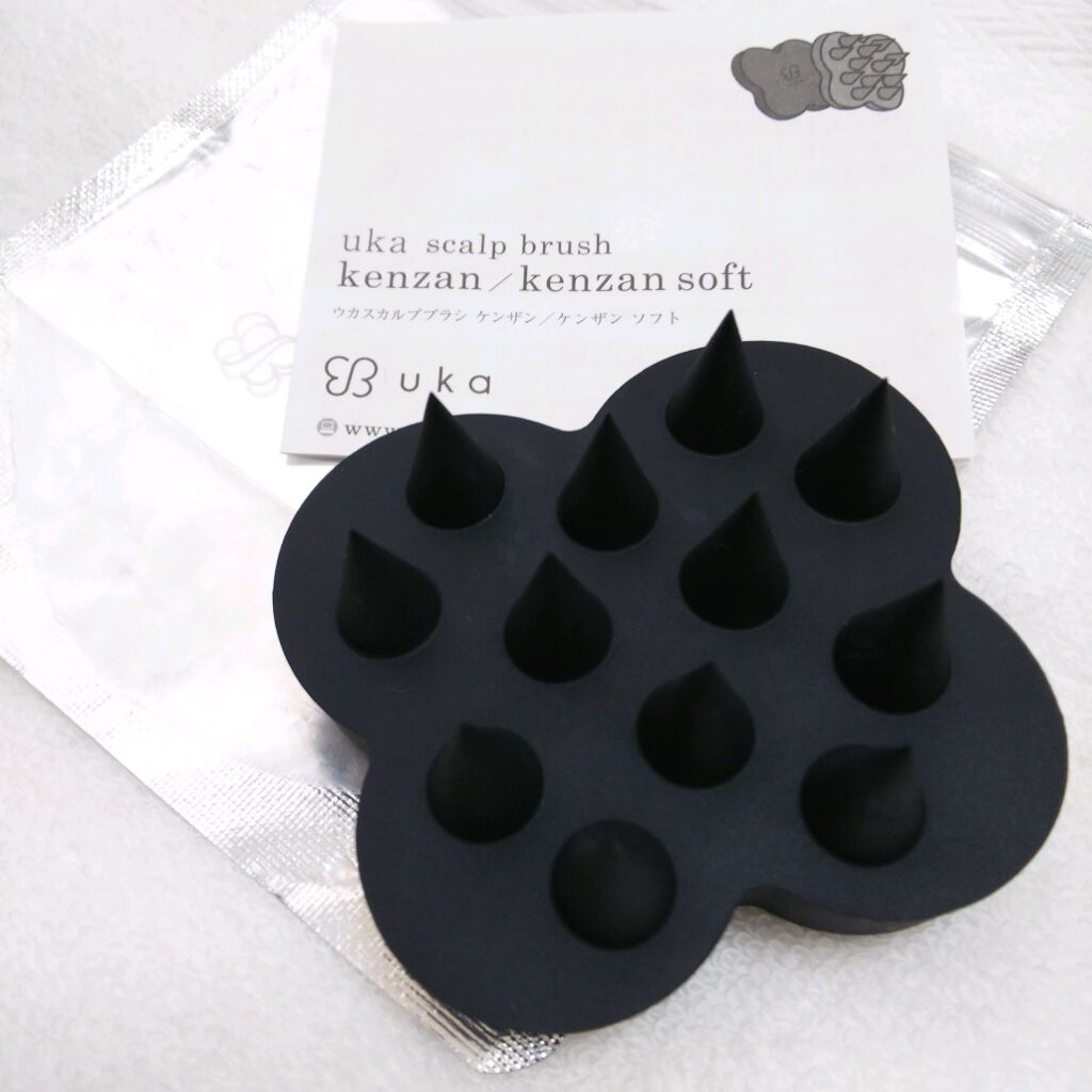 uka scalp brush kenzan/uka/スカルプブラシを使ったクチコミ（1枚目）