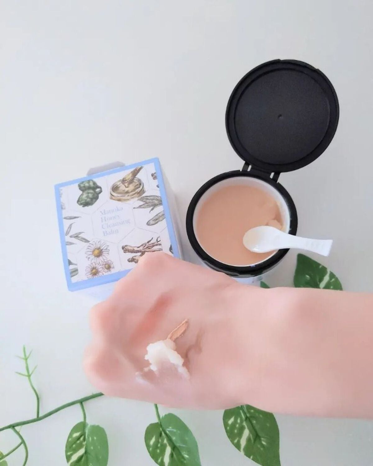 マヌカハニー クレンジングバーム/アピセラピーコスメティクス/クレンジングバームを使ったクチコミ(3枚目)