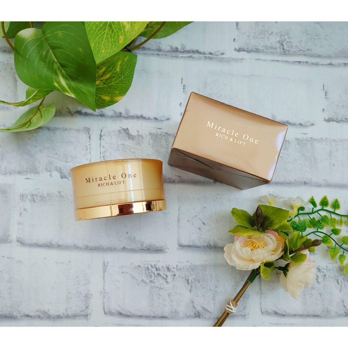 ミラクルワン リッチ&リフト/RF28/オールインワン化粧品を使ったクチコミ(1枚目)