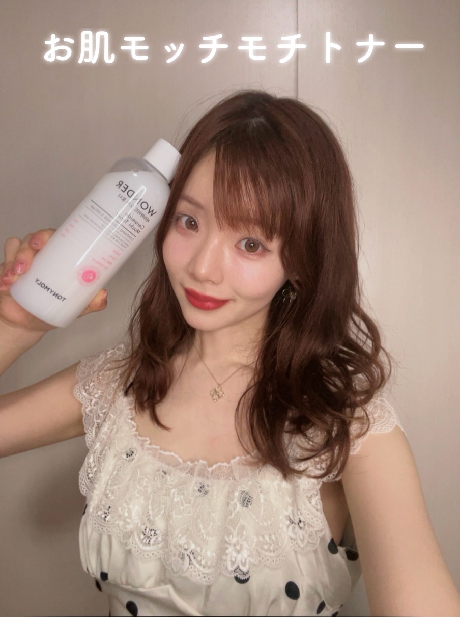 Wonder Ceramide Mochi Toner（トニーモリーワンダーCモチトナー）/TONYMOLY/化粧水を使ったクチコミ（1枚目）
