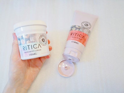 RITICA ハンド&ボディクリーム パール/ロゼット/ボディクリームを使ったクチコミ(4枚目)