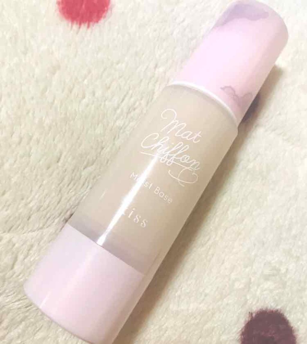 マットシフォンUVモイストベース/KiSS/化粧下地を使ったクチコミ（1枚目）