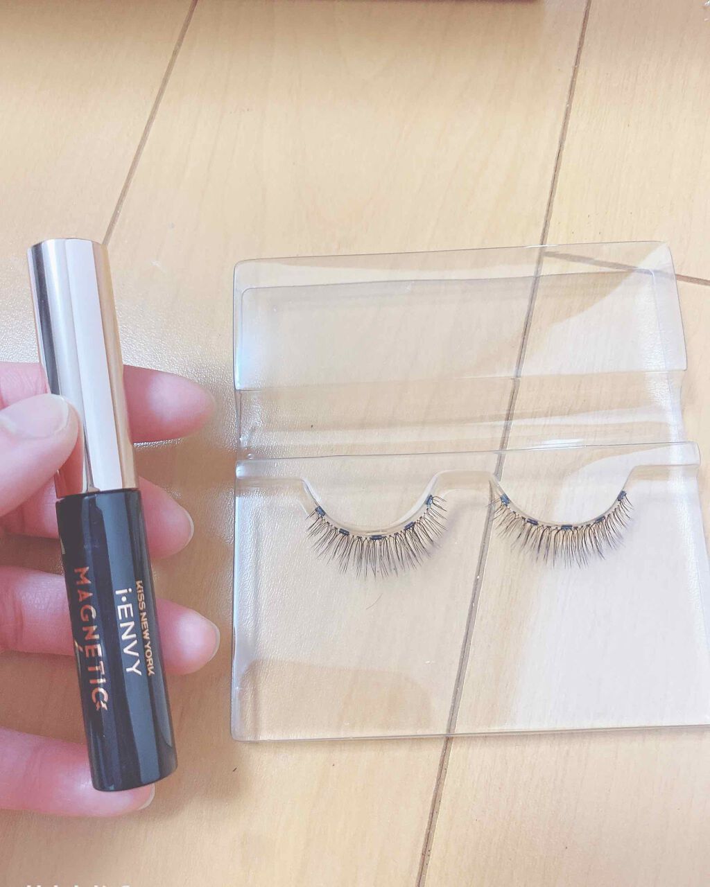 マグネチックラッシュ&ライナー/KISS NEW YORK/メイクアップキットを使ったクチコミ（2枚目）