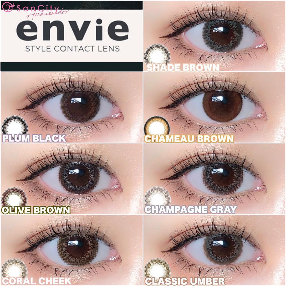 envie 1day/envie/ワンデー(1DAY)カラコンを使ったクチコミ(1枚目)