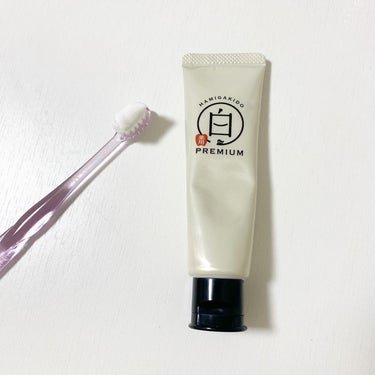 歯磨き堂 薬用ホワイトニングペースト プレミアム 60g/歯磨き堂/歯磨き粉を使ったクチコミ（2枚目）