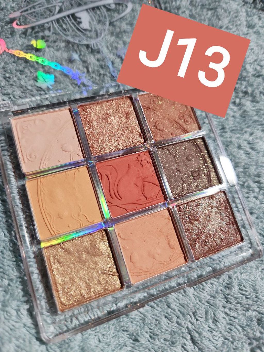 クォーツ 9色アイシャドウパレット(ドリームランドアイシャドウ)/ZEESEA/アイシャドウパレットを使ったクチコミ(2枚目)