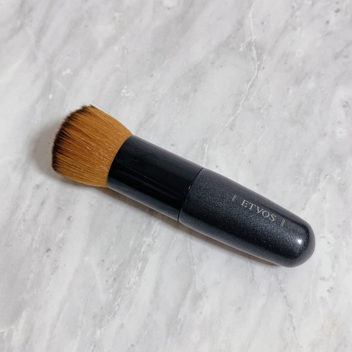 フェイスカブキブラシ/エトヴォス/メイクブラシを使ったクチコミ（3枚目）