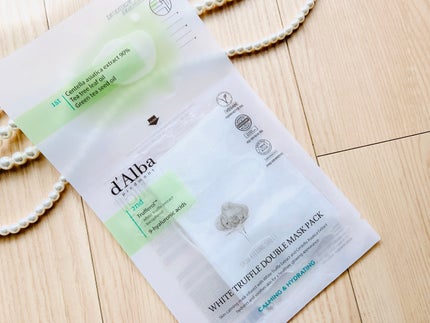 ホワイトトリュフダブルマスクパック(鎮静/保湿) /ダルバ/シートマスク・パックを使ったクチコミ(4枚目)