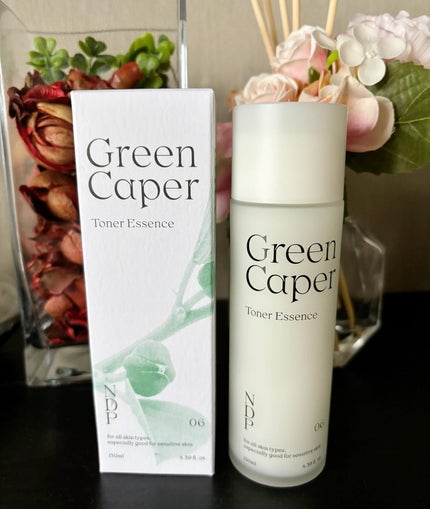 Green Caper Toner Essence/NATURAL DERMA PROJECT/化粧水を使ったクチコミ(1枚目)