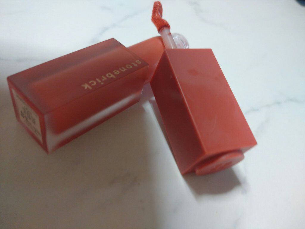 クリームベルベットティント/STONEBRICK/リップティントを使ったクチコミ（1枚目）