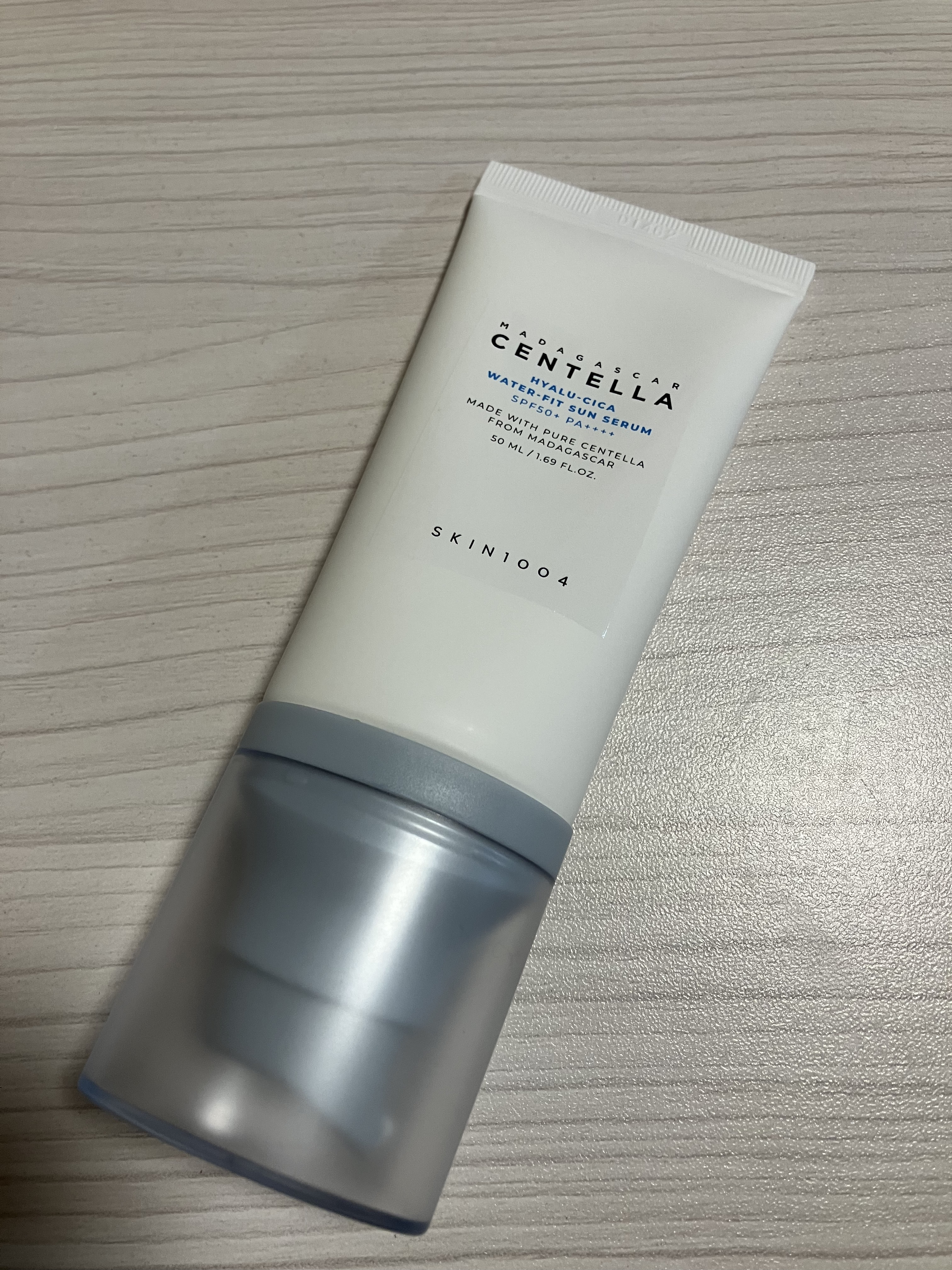 ヒアルーシカ ウォーターフィット サンセラム/SKIN1004/日焼け止めローションを使ったクチコミ（2枚目）