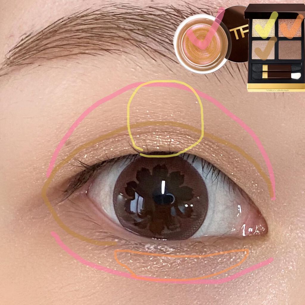 アイ カラー クォード/TOM FORD BEAUTY/アイシャドウパレットを使ったクチコミ(2枚目)