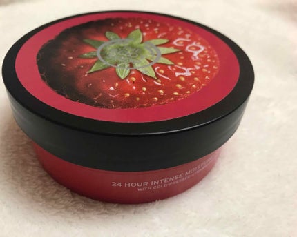 ボディバター ストロベリー/THE BODY SHOP/ボディクリームを使ったクチコミ(1枚目)