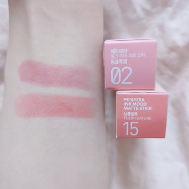 PERIPERA インク ムード マット スティックのクチコミ「


💗PERIPERA インク ムード マット スティック



ふんわりした発色で全色集め.....」（2枚目）