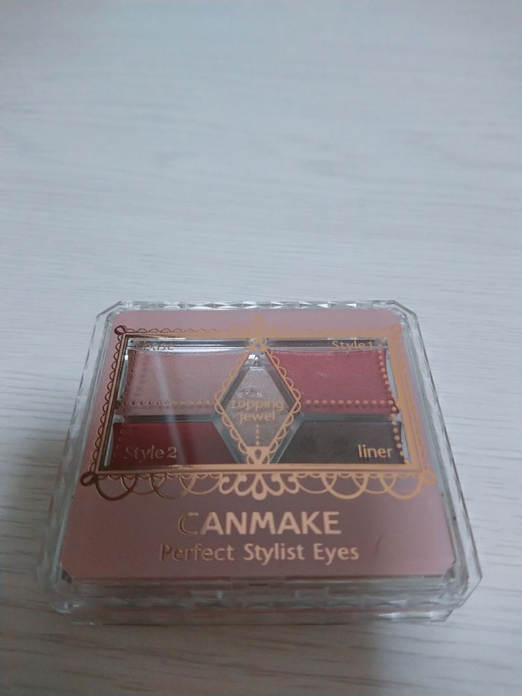 【旧品】パーフェクトスタイリストアイズ/キャンメイク/アイシャドウパレットを使ったクチコミ(1枚目)