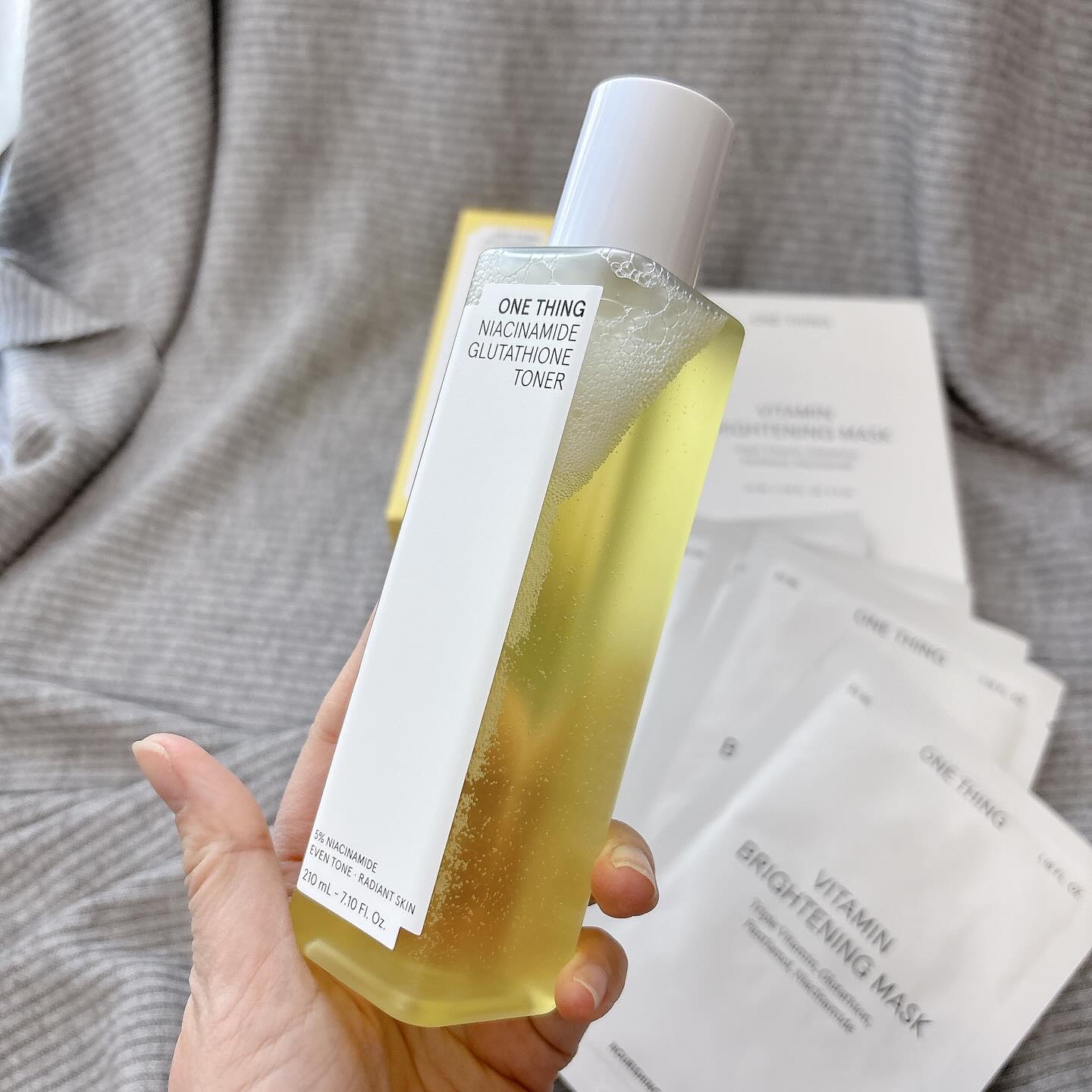 ビタミンブライトニングマスク/ONE THING/シートマスク・パックを使ったクチコミ（3枚目）