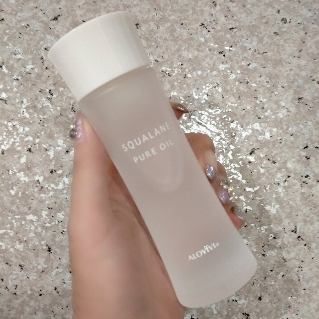 スクワランピュアオイル/アロヴィヴィ/フェイスオイルを使ったクチコミ（1枚目）
