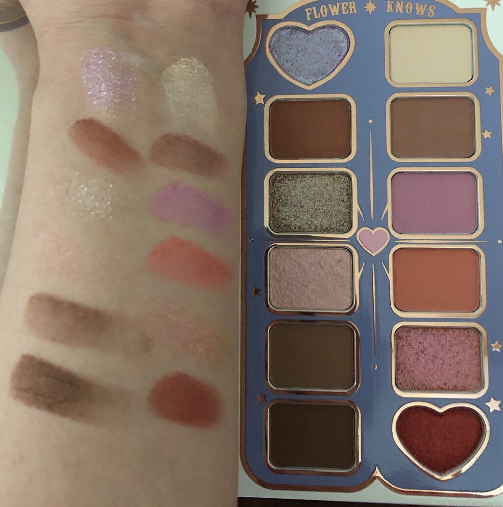 サーカスシリーズ12色アイシャドウパレット /FlowerKnows/アイシャドウパレットを使ったクチコミ(3枚目)