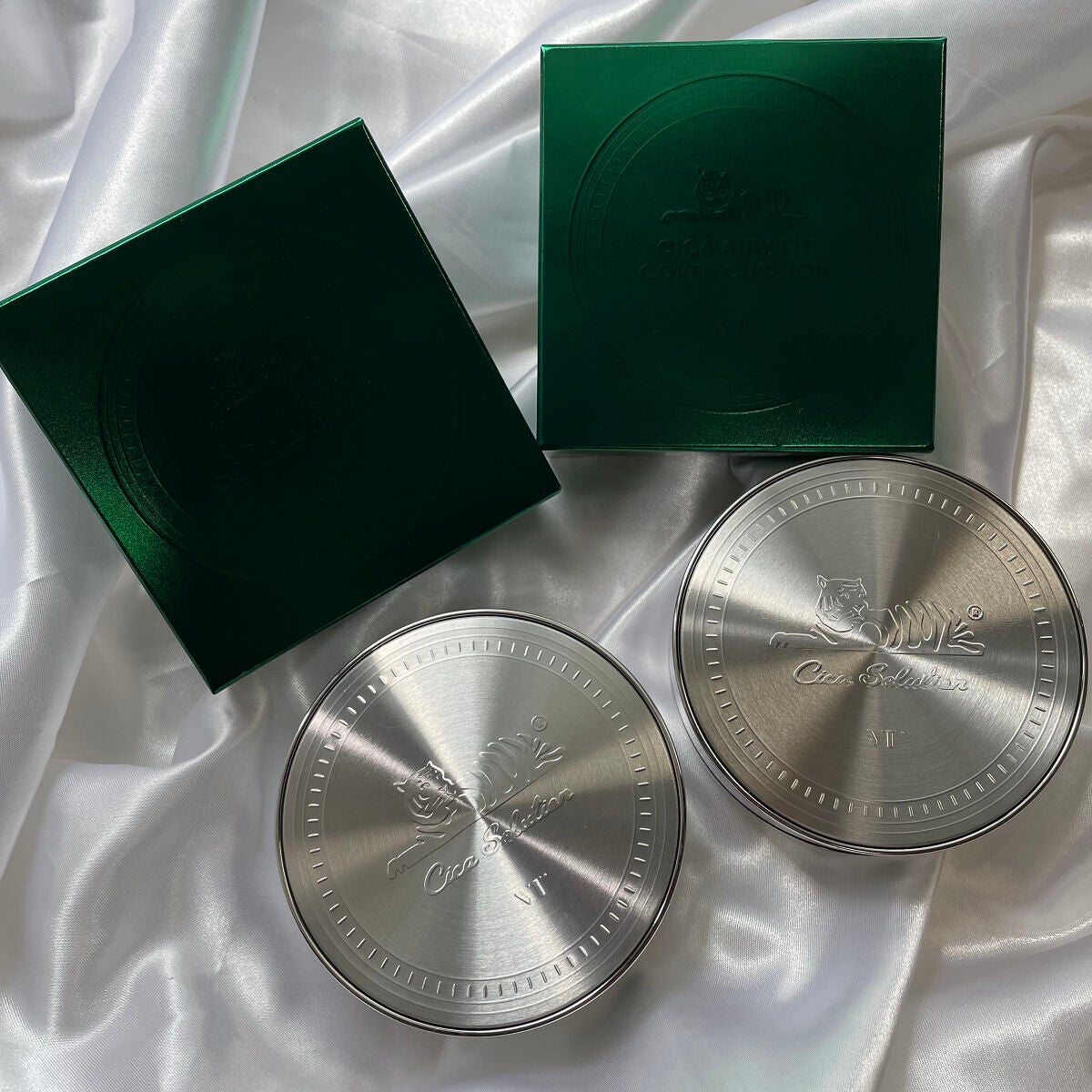 CICA エアリーフィットカバークッション/VT/クッションファンデーションを使ったクチコミ(7枚目)