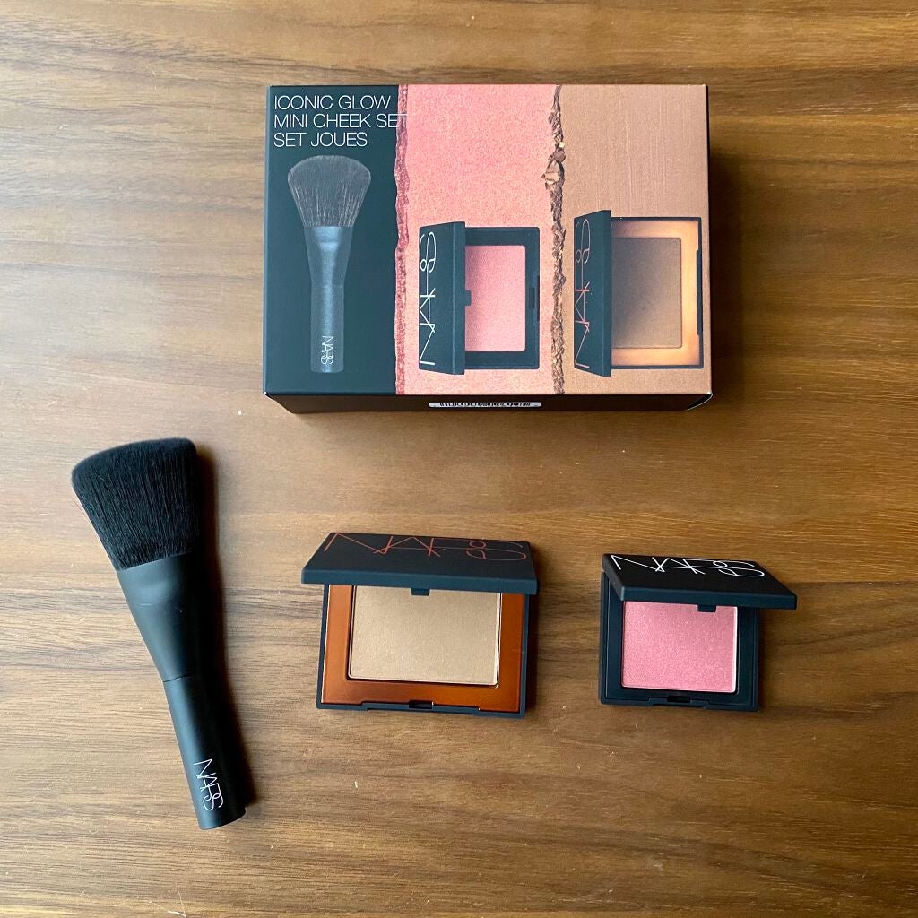 アイコニックグロー ミニチークセット/NARS/メイクアップキットを使ったクチコミ(1枚目)