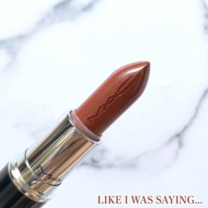 ラスターガラス リップスティック/M・A・C/口紅を使ったクチコミ(3枚目)