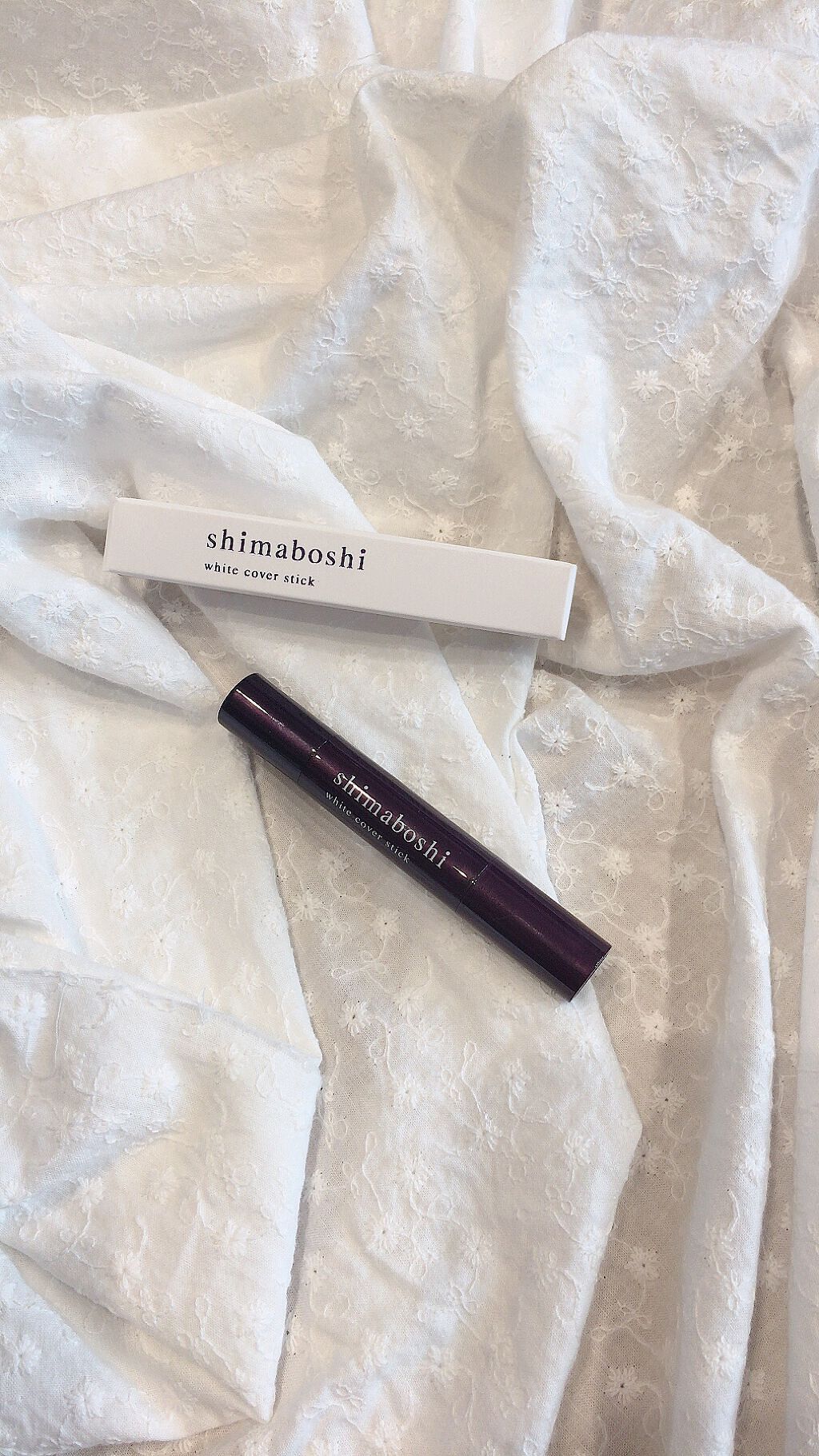 ホワイトカバースティック/shimaboshi/化粧下地を使ったクチコミ（1枚目）