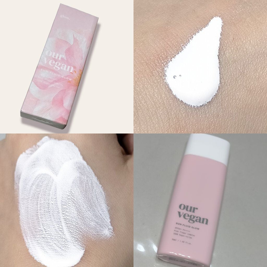 アワーヴィーガン サンプルイド グロー/manyo/化粧下地を使ったクチコミ(1枚目)