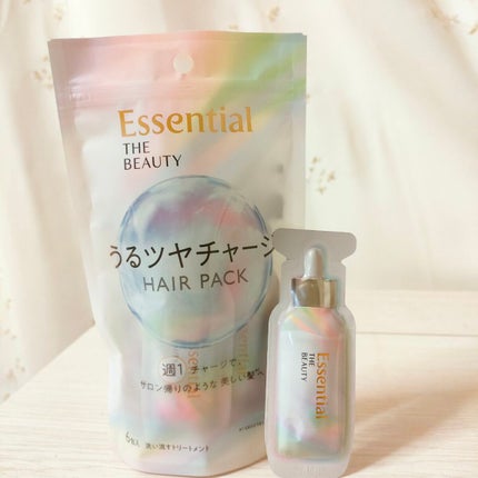ザビューティ うるツヤチャージヘアパック/エッセンシャル/ヘアマスク・ヘアパックを使ったクチコミ(1枚目)
