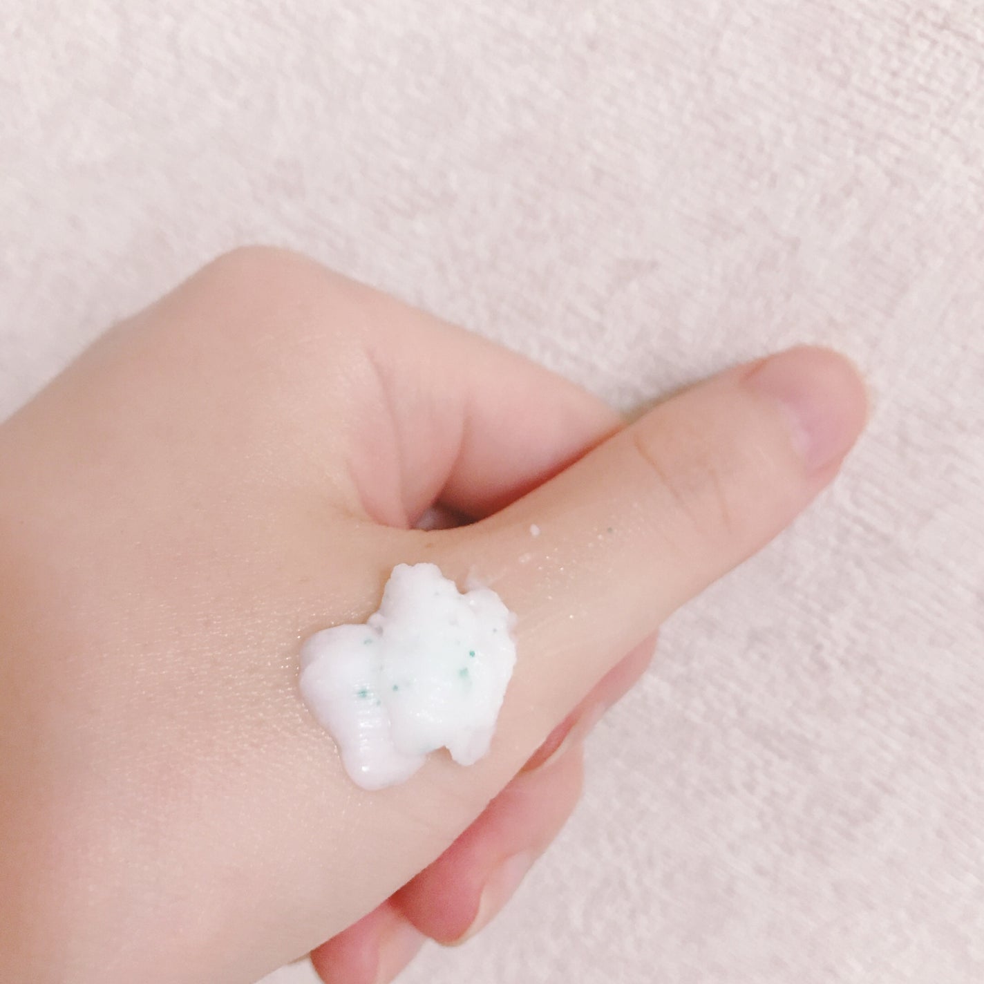 フェイスポリッシャー リフレッシング(ミント)/SABON/スクラブ・ゴマージュを使ったクチコミ(2枚目)