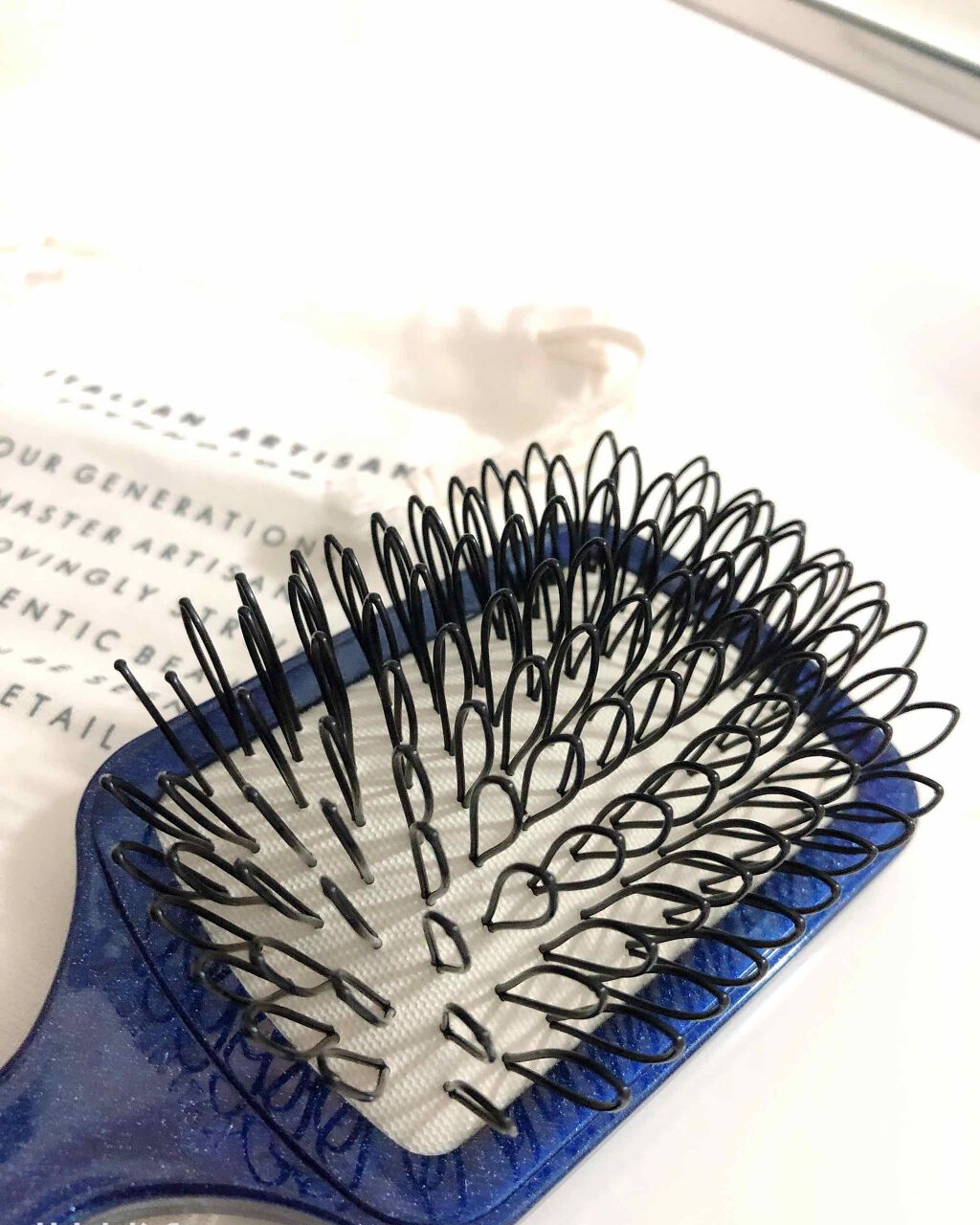 ACCA KAPPA(アッカカッパ) プロテクションのクチコミ「顔のたるみには頭皮の血行を良くすると良いということで、ブラシを購入✨
雑誌に良く紹介されている.....」（2枚目）