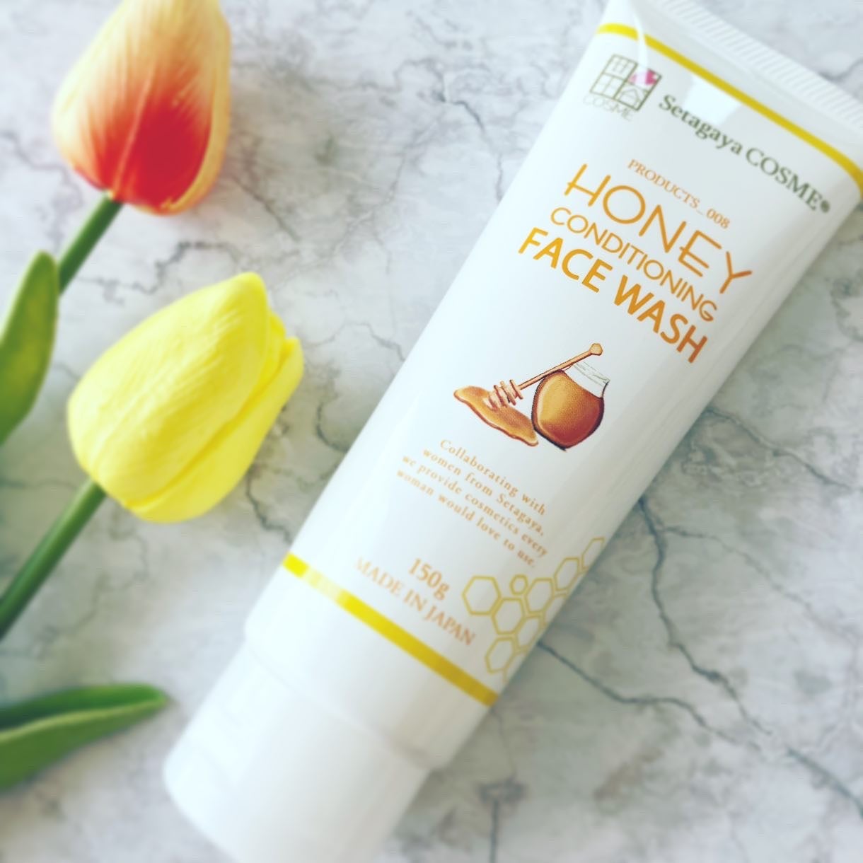 さとみん on LIPS 「世田谷コスメ様ハニーフェイスウォッシュ🍯使ってみました+*゚❏..」(2枚目)