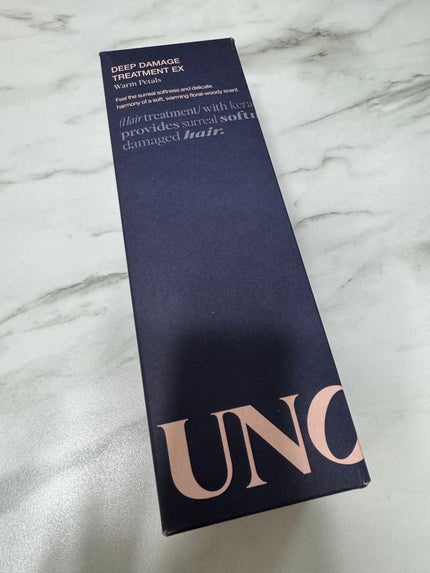 ディープダメージトリートメントEX/UNOVE/洗い流すヘアトリートメントを使ったクチコミ(1枚目)