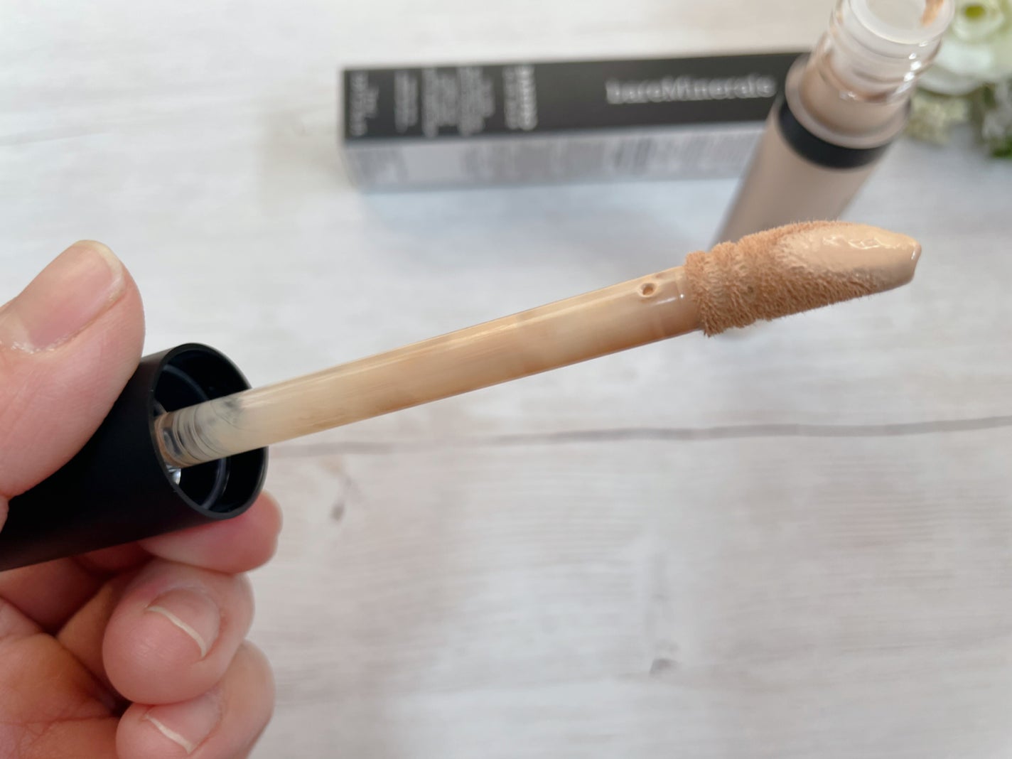 ベアプロ 16HR オールオーバー コンシーラー SPF25(PA+++)/bareMinerals/リキッドコンシーラーを使ったクチコミ(3枚目)