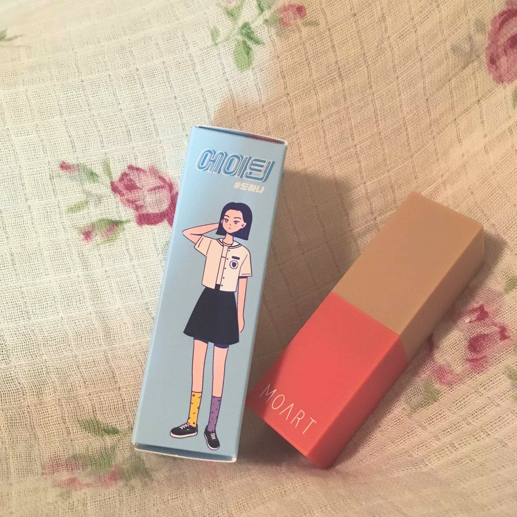 モアート ベルベットリップスティック/MOART/口紅を使ったクチコミ(1枚目)