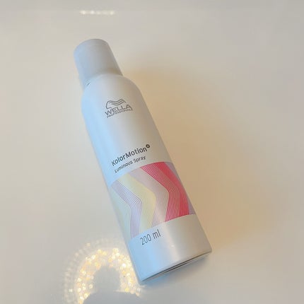 カラーモーション+ ルミナススプレー/ウエラ/ヘアオイルを使ったクチコミ(1枚目)