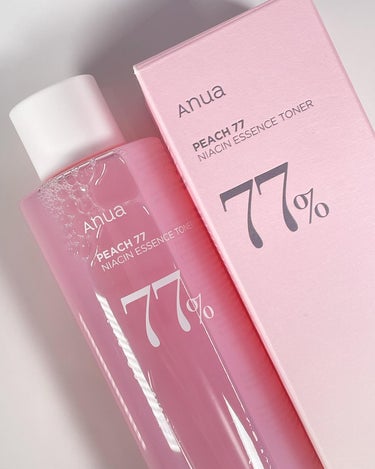 桃77％ナイアシンエッセンストナー 250ml/Anua/化粧水を使ったクチコミ（1枚目）