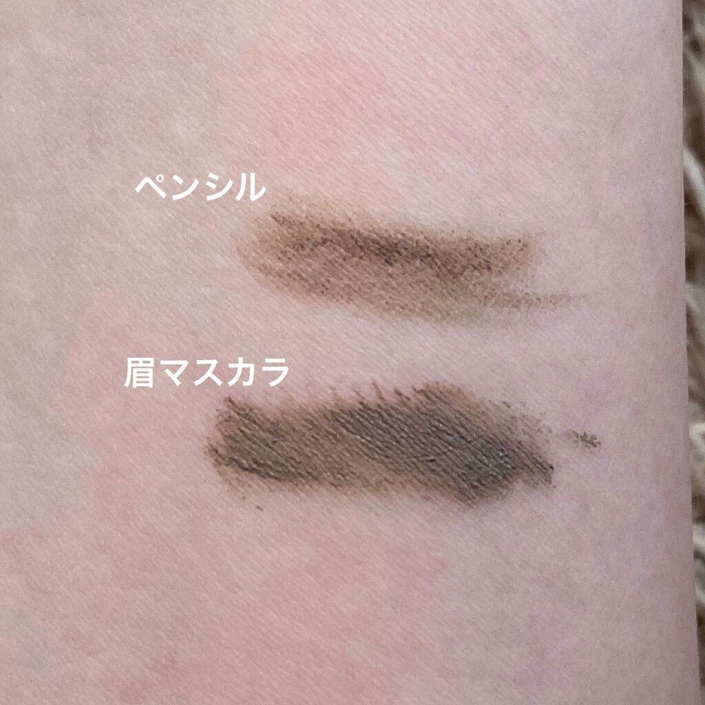 ブロウインク カラーティントデュオ/MAYBELLINE NEW YORK/眉ティントを使ったクチコミ(3枚目)