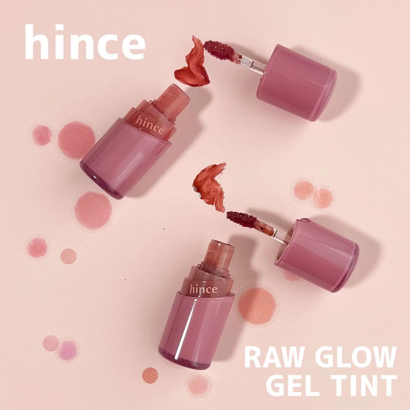 ロウグロウジェルティント/hince/リップティントを使ったクチコミ(1枚目)