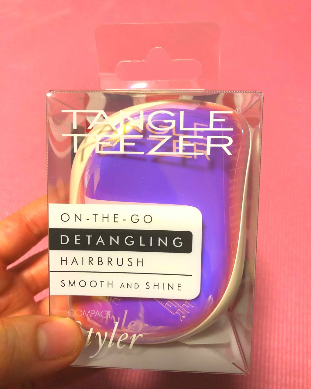 コンパクトスタイラー/TANGLE TEEZER/ヘアブラシを使ったクチコミ(1枚目)