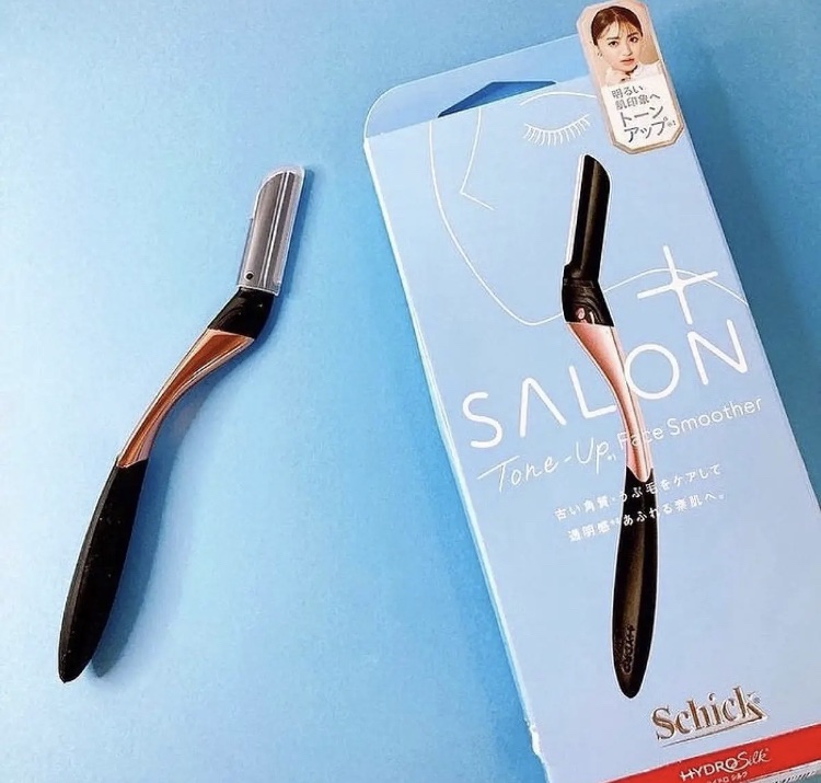 サロンプラス トーンアップ フェイススムーサー ホルダー（刃付き）/サロンプラス/シェーバーを使ったクチコミ（1枚目）