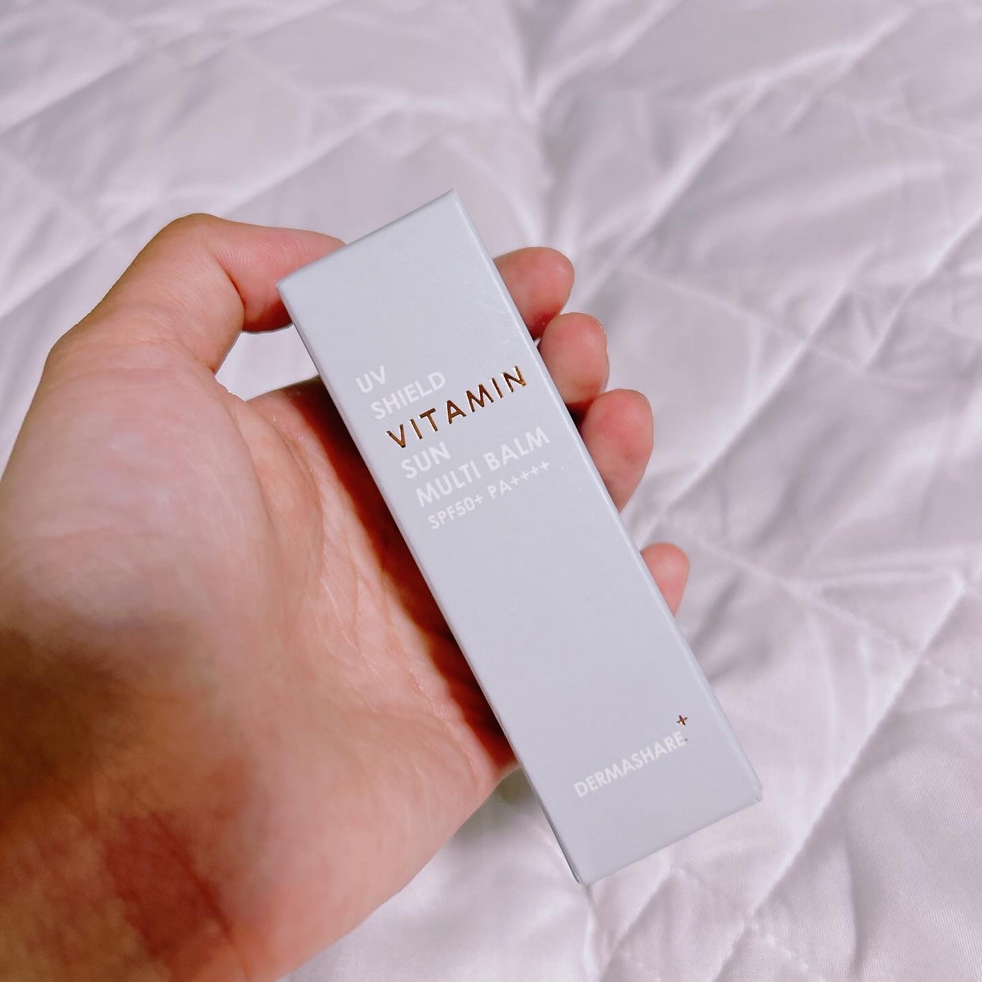 UVシールドビタミンサンマルチバーム/DERMASHARE/日焼け止めクリームを使ったクチコミ(2枚目)