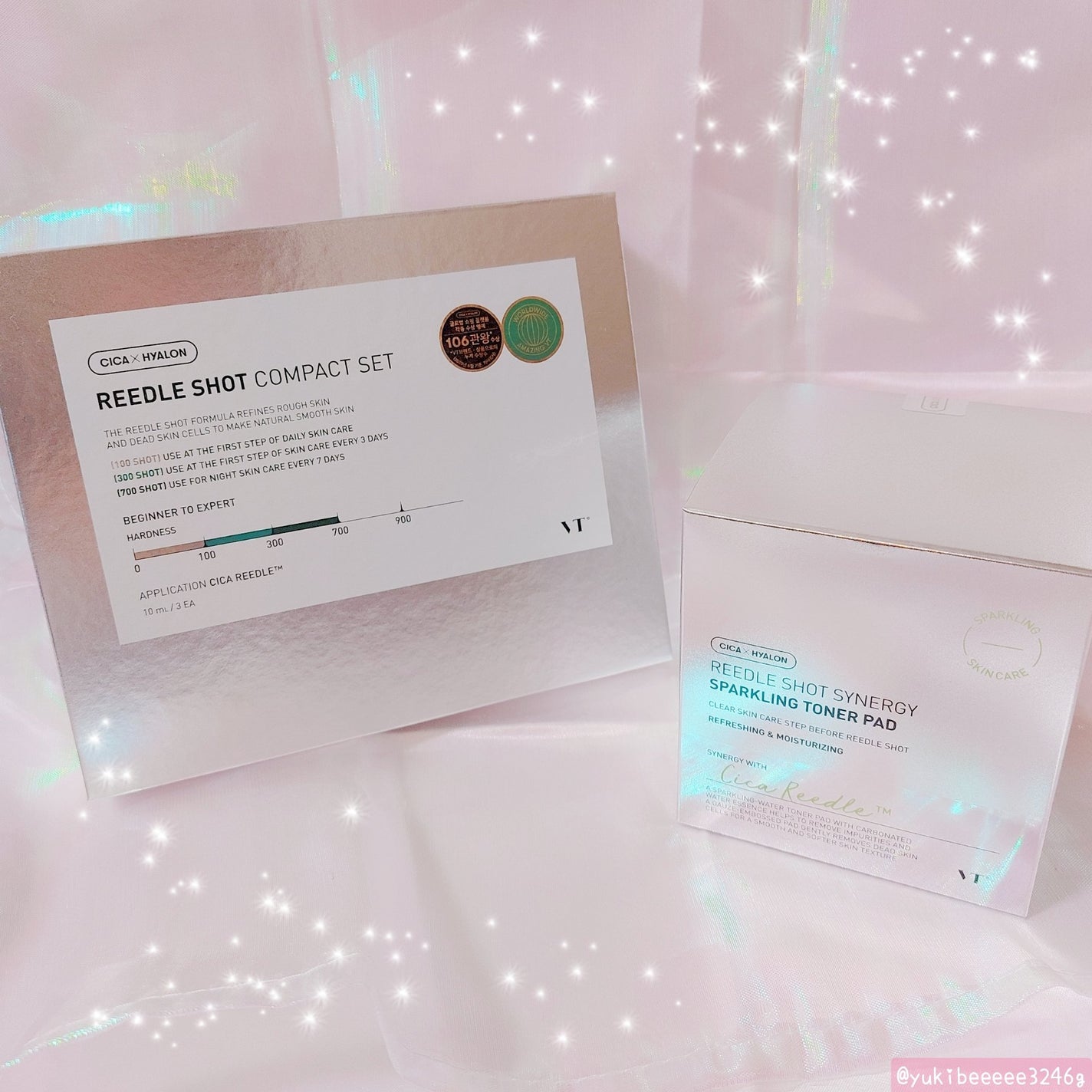 リードルショットシナジースパークリングトナーパッド/VT/トナーパッドを使ったクチコミ(4枚目)