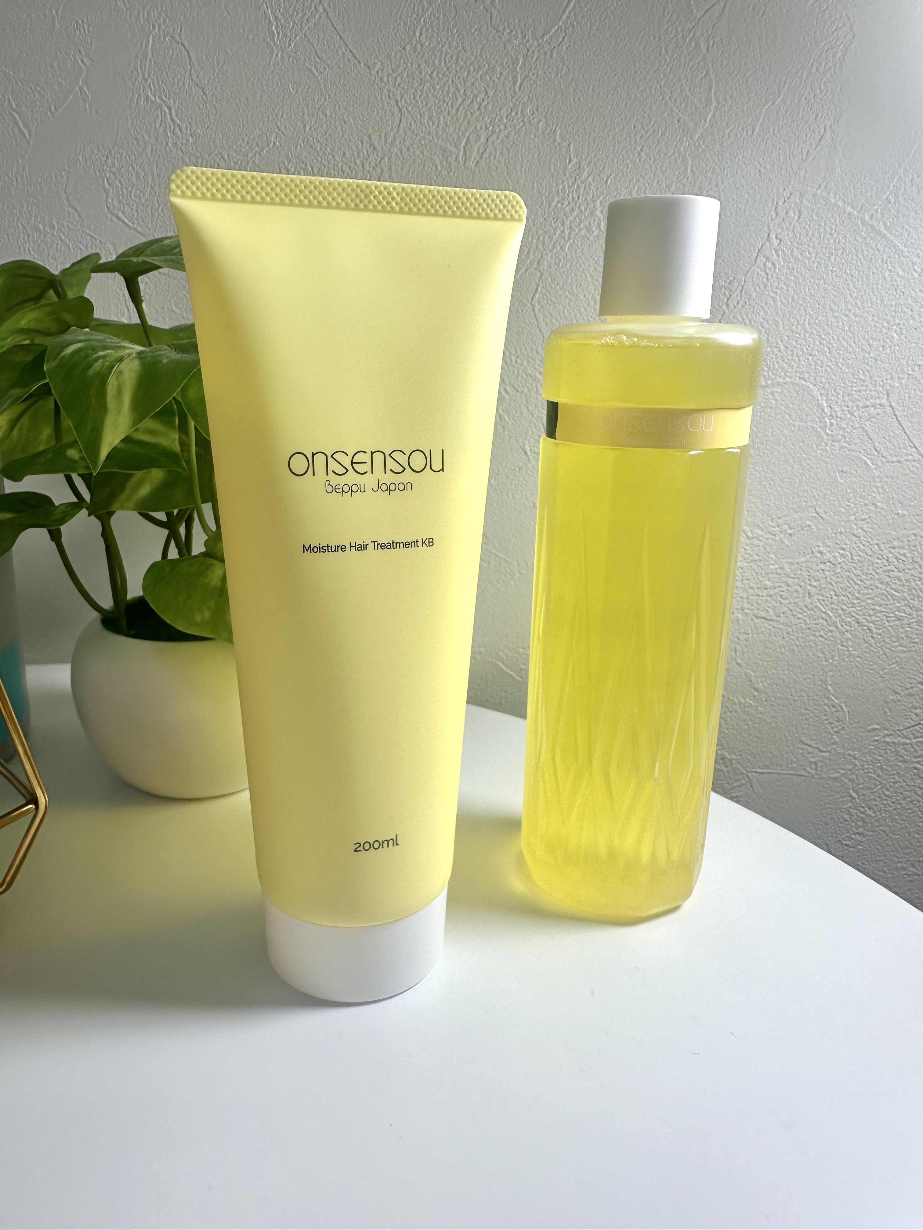 モイスチャーシャンプー／モイスチャートリートメント KABOSU/ONSENSOU/市販シャンプーを使ったクチコミ（3枚目）