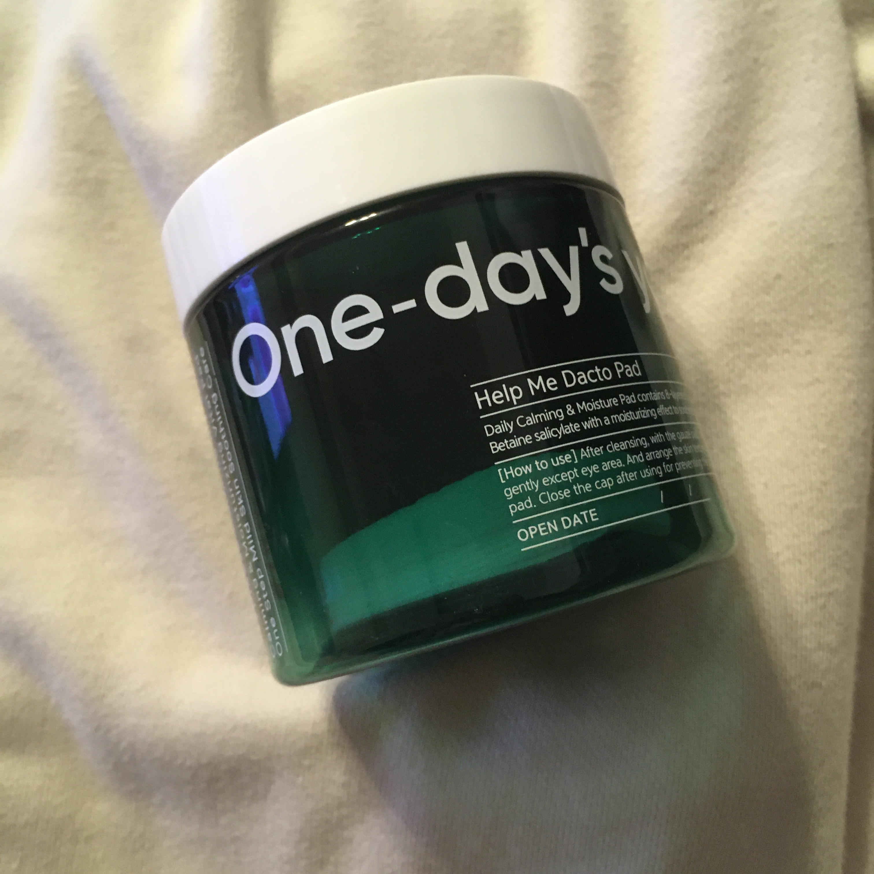 ヘルプミー! ダクトパッド/One-day's you/トナーパッドを使ったクチコミ（1枚目）