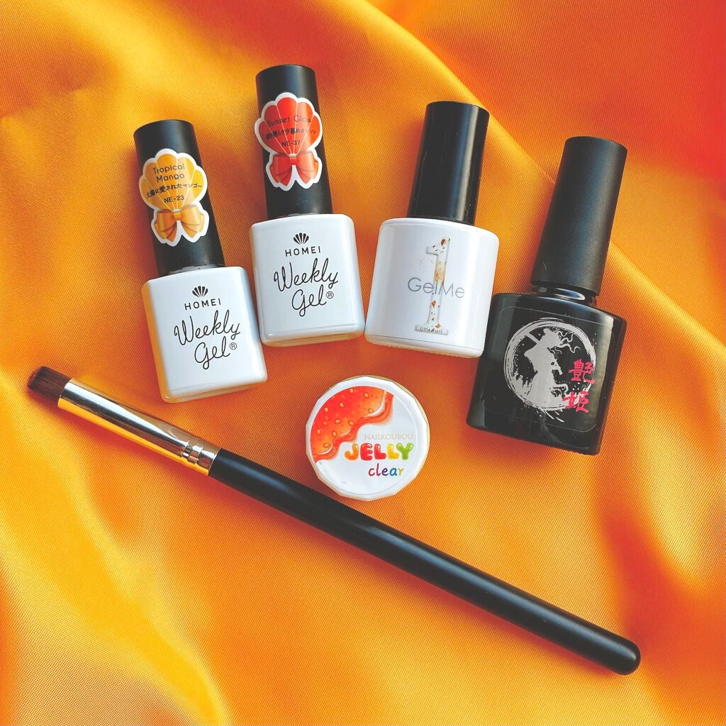 ウィークリージェル/HOMEI/ジェルネイルを使ったクチコミ(4枚目)