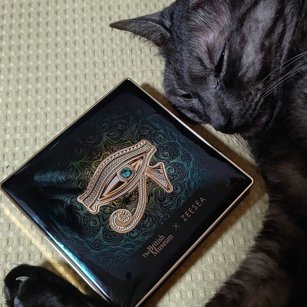 大英博物館 エジプトシリーズ アイシャドウパレット/ZEESEA/アイシャドウパレットを使ったクチコミ(2枚目)