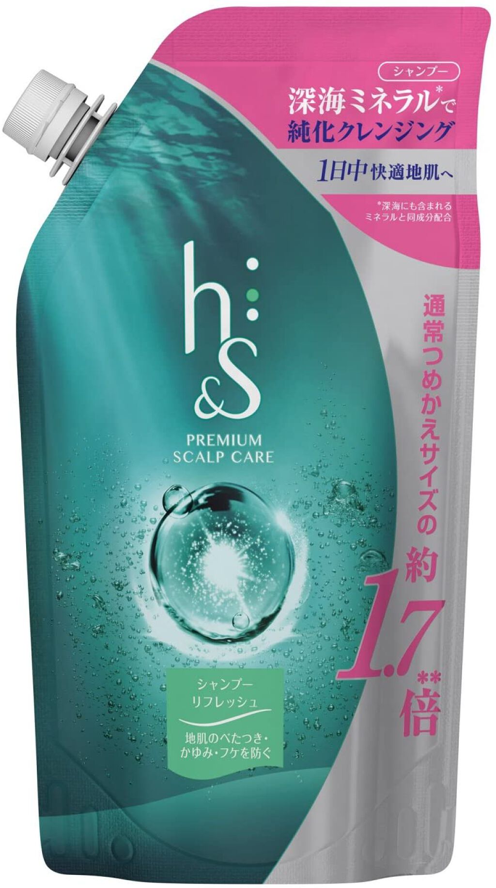 リフレッシュ シャンプー／コンディショナー シャンプー詰替用 特大サイズ 550ml