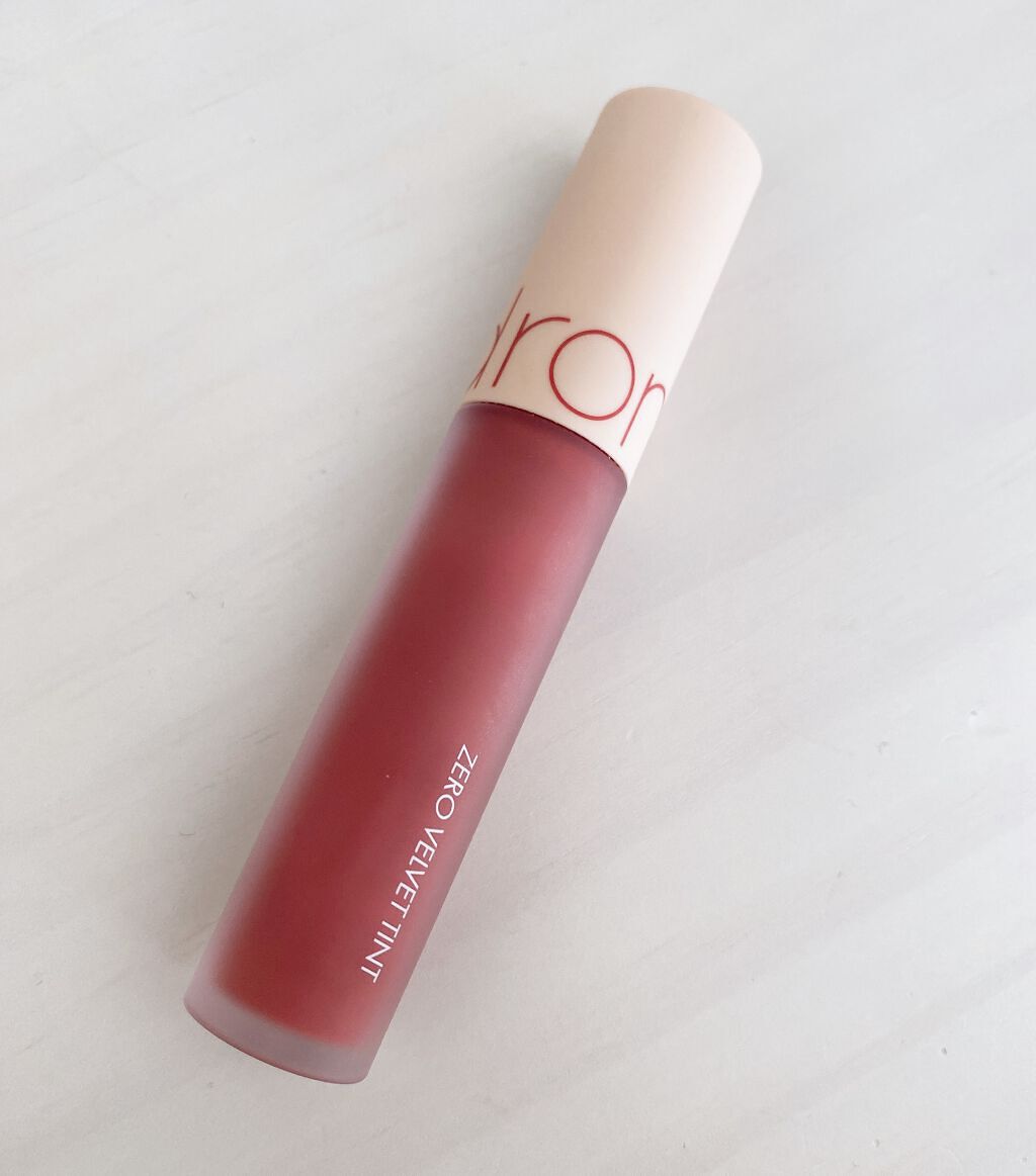 ゼロベルベットティント/rom&nd/リップティントを使ったクチコミ（1枚目）