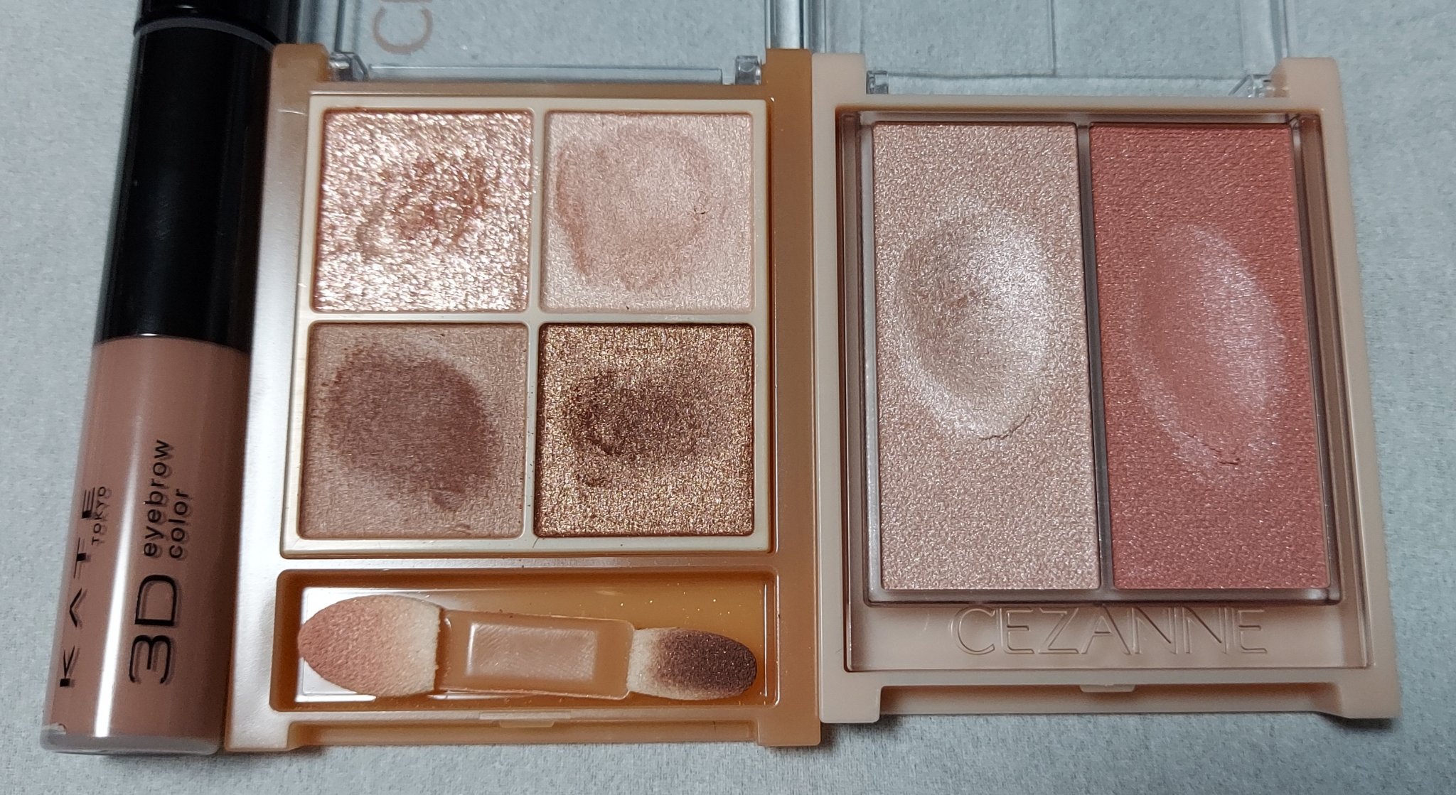 フェイスグロウカラー/CEZANNE/クリームハイライトを使ったクチコミ（1枚目）