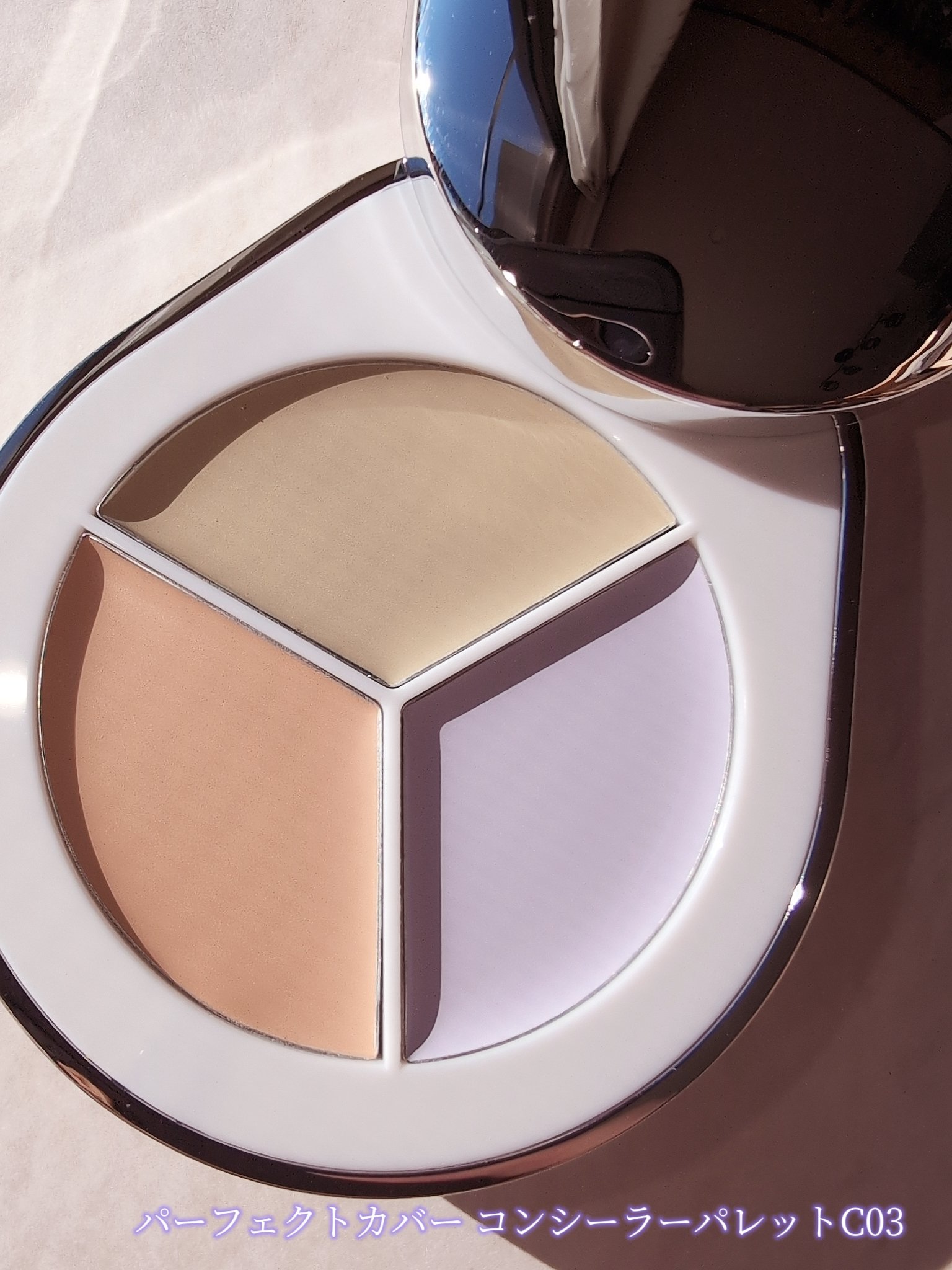 パーフェクトカバー コンシーラーパレット/Dear.A/パレットコンシーラーを使ったクチコミ（2枚目）